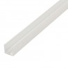 Profil U 20x20-1M aluminiowy biały