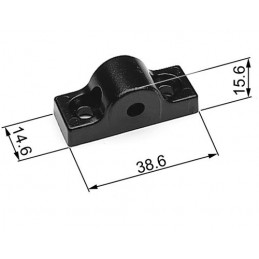 Prowadnica pręta czarna