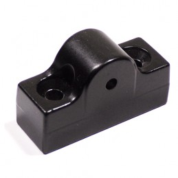 Prowadnica pręta czarna 7mm