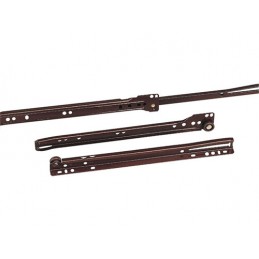 Prowadnice rolkowe 250x37mm brązowe mod. 10