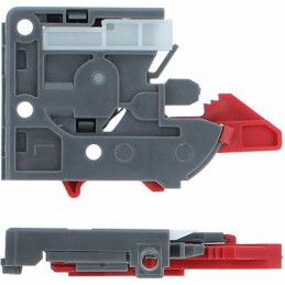 Prowadnice szuflad 350mm cichy domyk pełny wysuw klips mod. 42