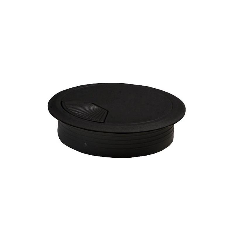 Przelotka do kabli 140-60x72 czarna B