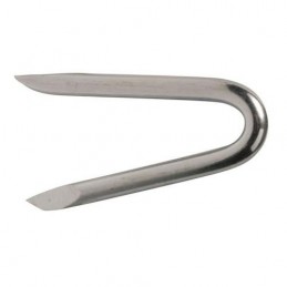 Skoble stalowe wbijane 2x20mm cynkowane 45szt.