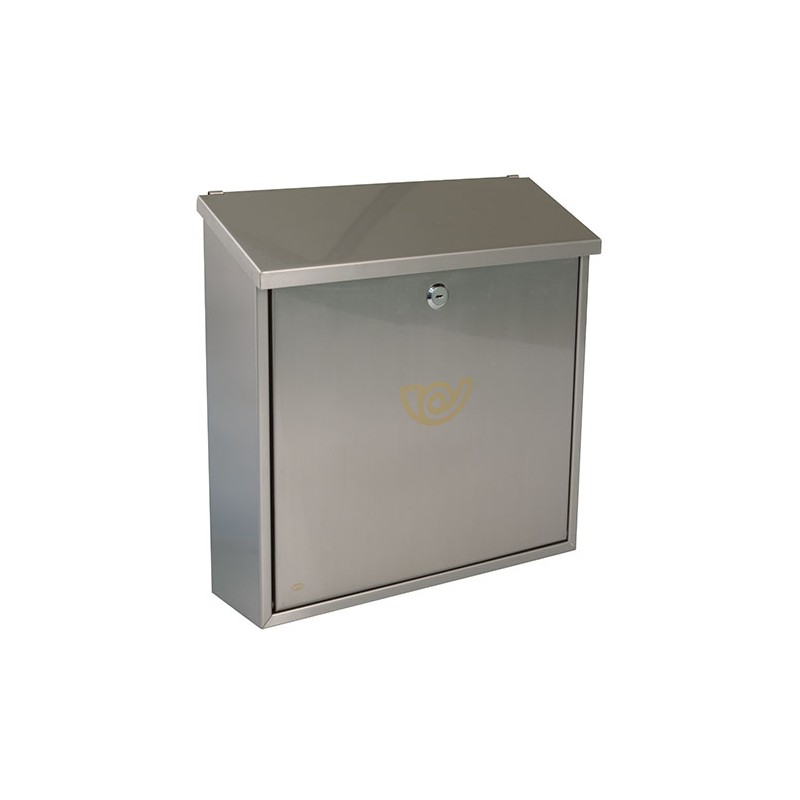 Skrzynka na listy 370x360x100mm INOX mod.3