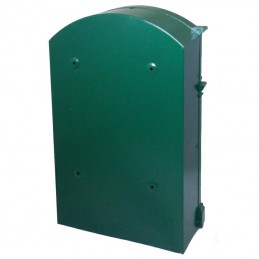 Skrzynka na listy 400x240x80mm zielona mod.4