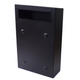 Skrzynka na listy 400x250x100mm czarna mod.5
