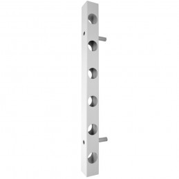 Stojak, wieszak na wino DIVINO biały