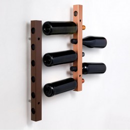 Stojak, wieszak na wino DIVINO biały