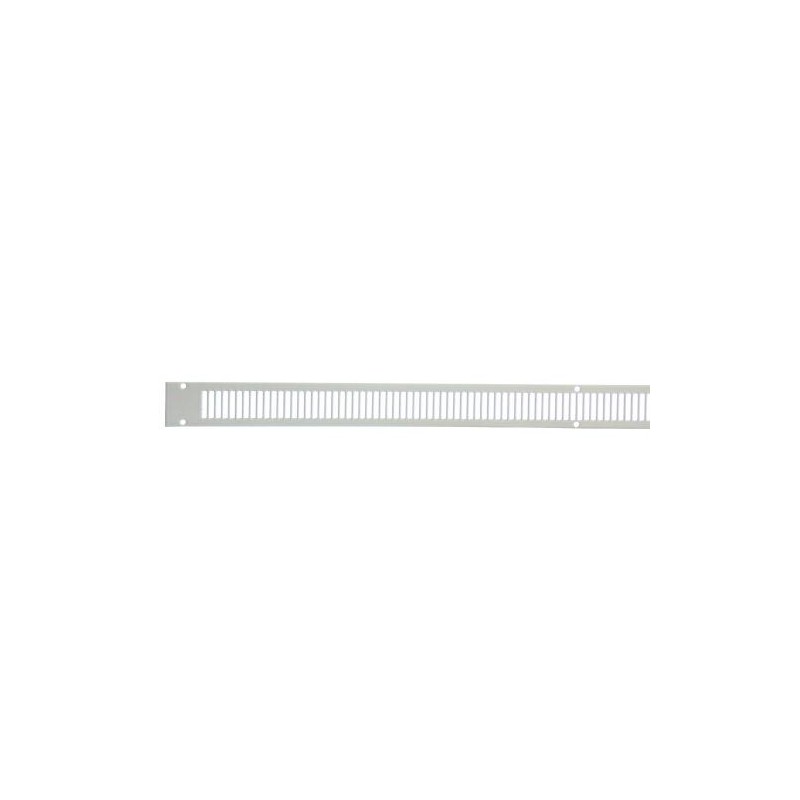 Kratka do nawiewnika 380mm aluminiowa biała półmatowa mod.SW380