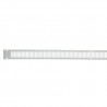 Kratka do nawiewnika 380mm aluminiowa biała półmatowa mod.SW380