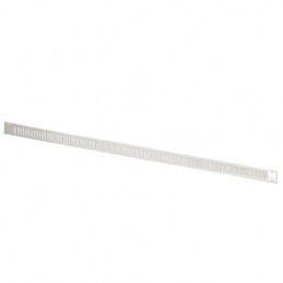 Kratka do nawiewnika aluminiowa biała 472x20mm SW472