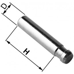Sworzeń do zaw.czarny czop śr.18/40
