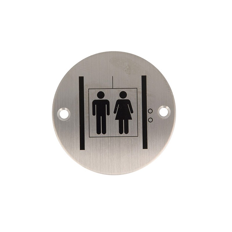 Tabliczka Winda 75mm INOX blister Symbol 26