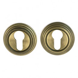 Szyld wkładki rozeta 57mm brąz satyna 2szt. mod.269