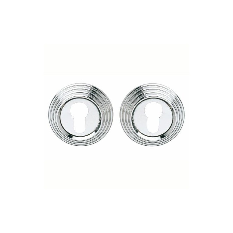 Szyld wkładki rozeta 57mm chrom połysk 2szt. mod.269