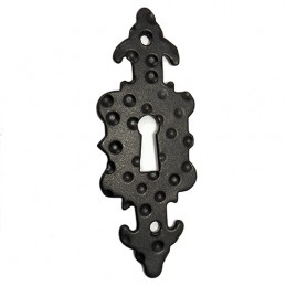 Szyld klucza czarny ozdobny 90x35mm rustykalny mod.916 N