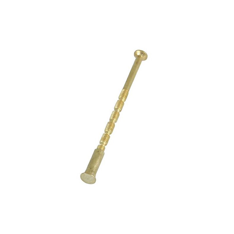 Śruba przelotowa do klamek M4-75mm mosiądzowana z nakrętką