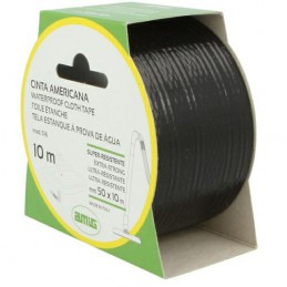 Taśma klejąca 50mmx10m czarna mod.516