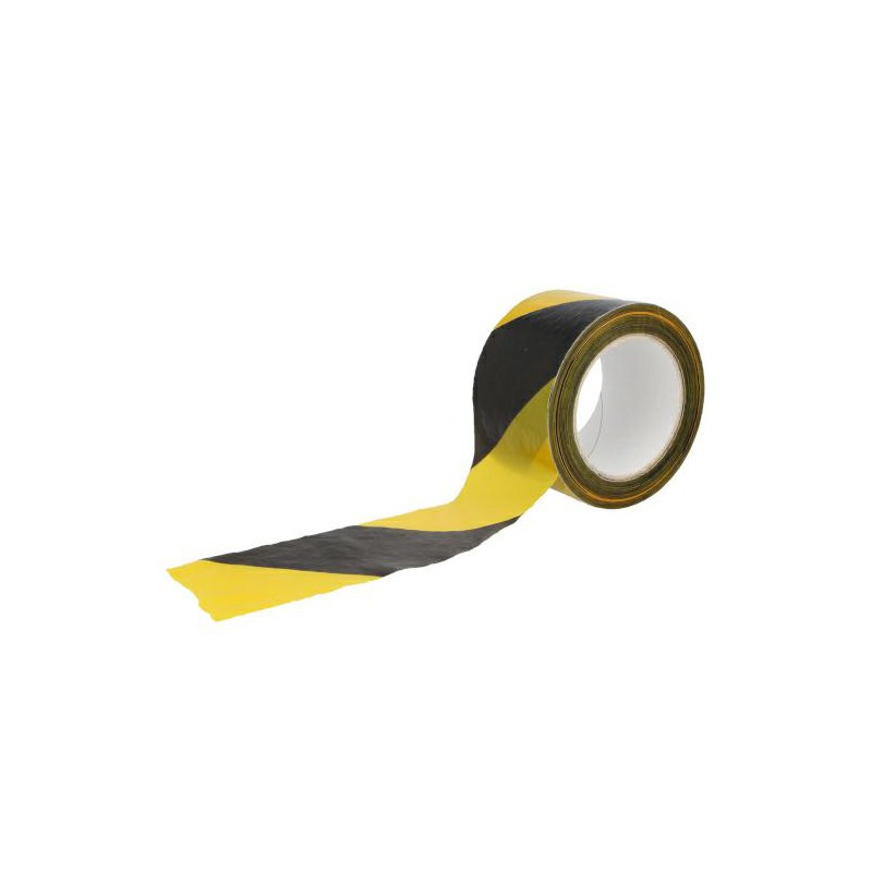 Taśma ostrzegawcza 522 czarno żółta