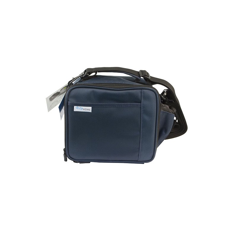 Torba na lunch 21x19 x12 niebieska