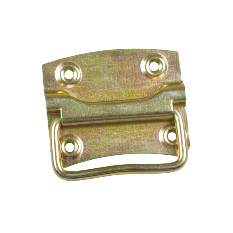 Uchwyt skrzyniowy mod.900-75 żółty ocynk