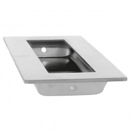 Uchwyt wpuszczany 150x50 inox mod.13