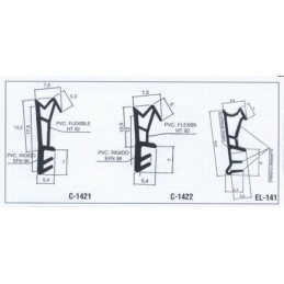 Uszczelka 1421 brązowa