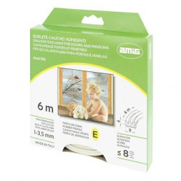 Uszczelka okienna 961-2x3m biała
