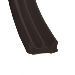 Uszczelka okienna drzwiowa 9x4mm-6m brązowa mod.961