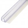 Uszczelka U PVC szkło+szkło  mod.250 2m
