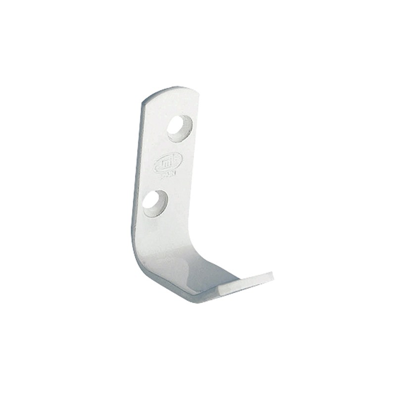 Wieszak ścienny 50x18x42mm biały 2 szt. mod. 10