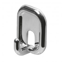 Wieszak przyklejany 45x32x21mm chrom plastik mod.206