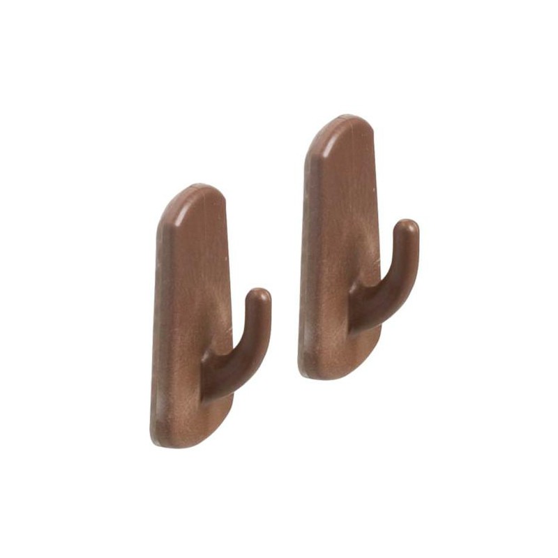 Wieszak 208 52x28x21 plastik brąz 2 DIS