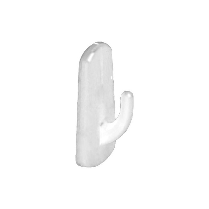 Wieszak 208 plastikowy biały