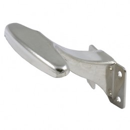 Wieszak pojedynczy stalowy niklowany 30x65mm mod.3