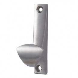 Wieszak pojedynczy mosiężny 70x13mm chrom mat mod.50