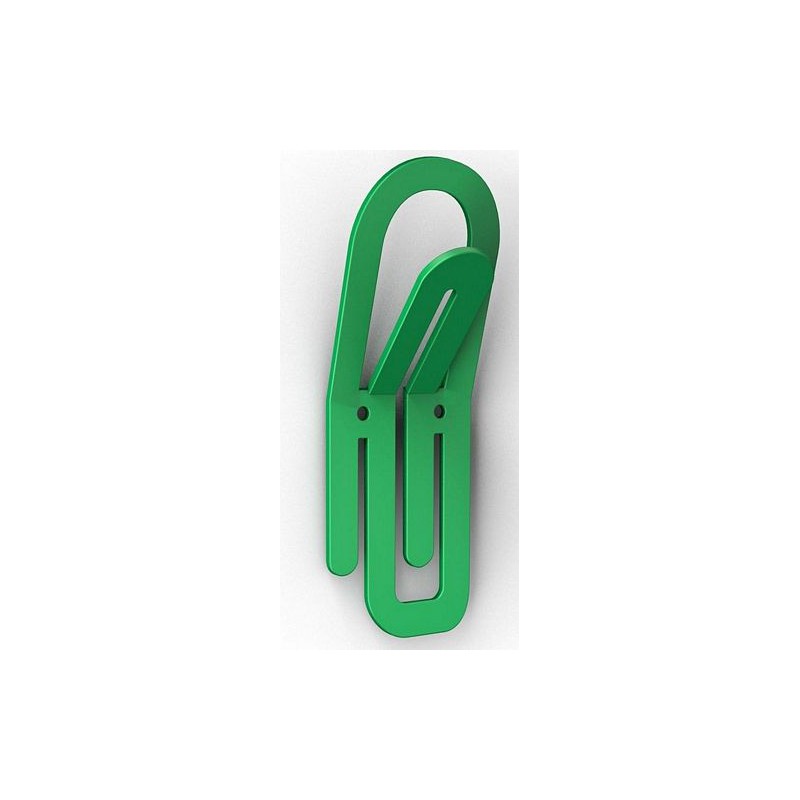 Wieszak CLIP zielony
