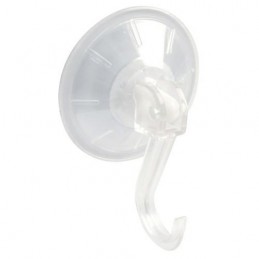 Wieszaki na przyssawkę 45mm transparentne 2szt. mod.215 DIS