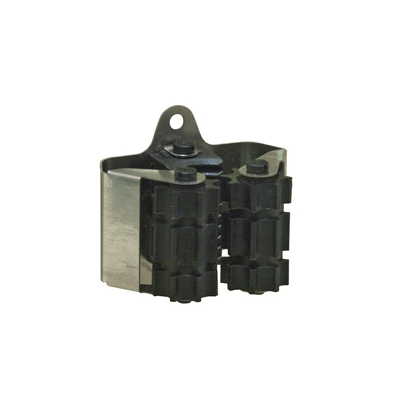 Wieszak uchwyt na szczotkę pojedynczy na wcisk inox mod. 760 DIS