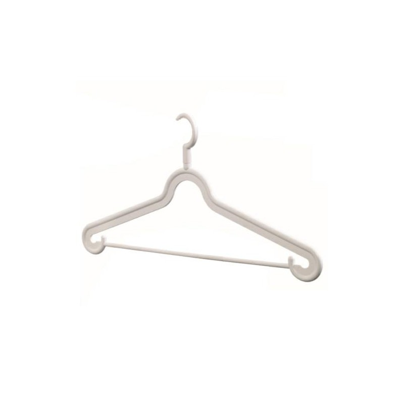 Wieszak ubraniowy do szafy OMETTO GIREVOLE biały