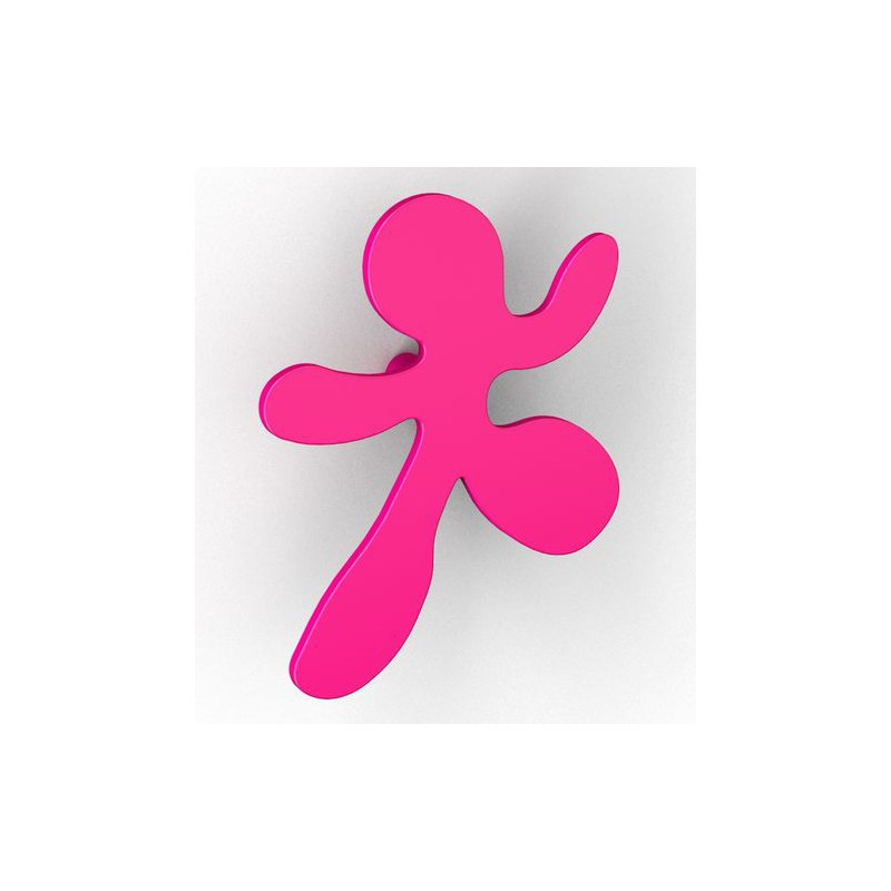 Wieszak SPLASH fuksja 543