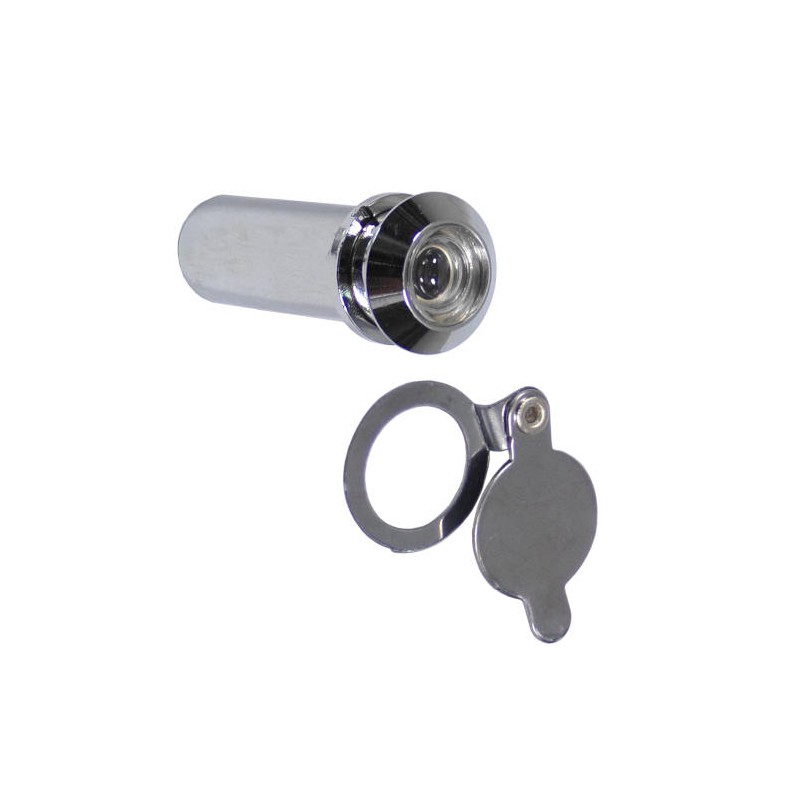 Wizjer do drzwi 35-55mm fi. 12 chrom połysk, do kołatki Victorian