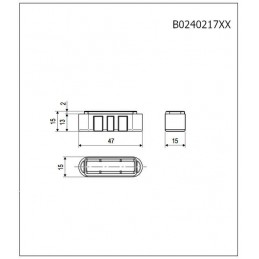Wkład z magnesem do zaczepów Easy-Matic POLARIS czarny