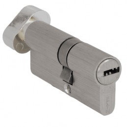 Wkładka z gałką do drzwi 62mm G31/31 chrom mat mod. 9850