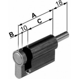 Wkładka mod.600 T50/10 poł trzp18 mosię