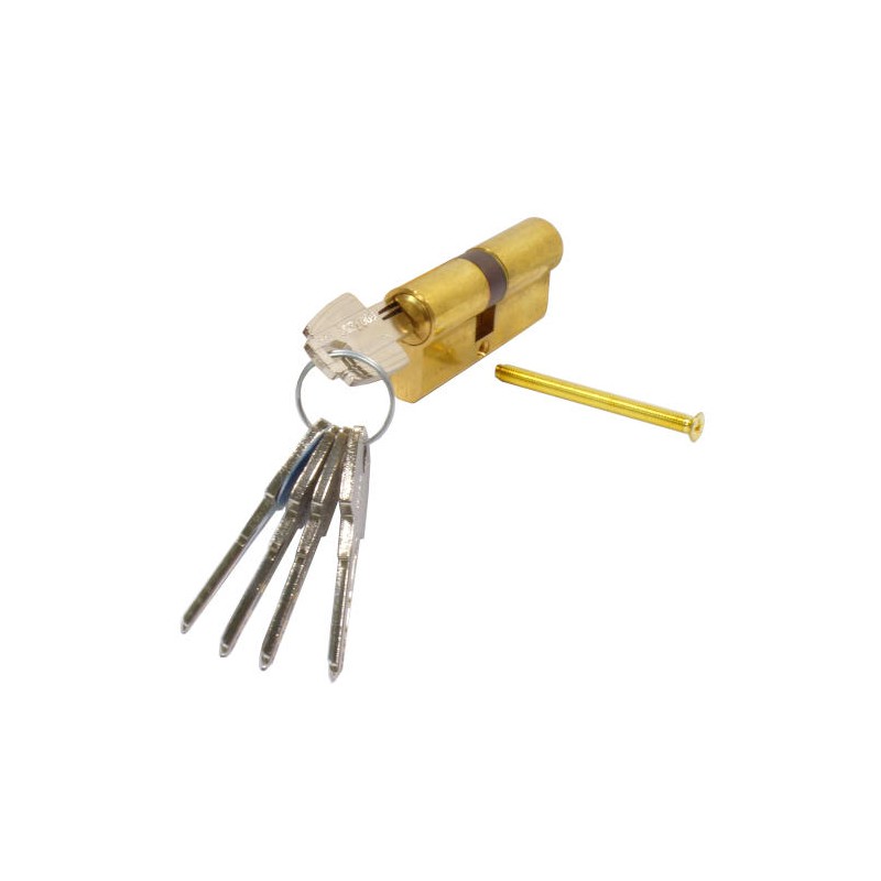 Wkładka drzwiowa 65mm 30/35 mosiądzowana mod. T-60