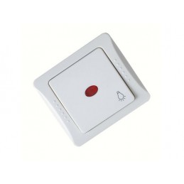 Włącznik łącznik dzwonek mod.3545 zwierny dioda biały dis