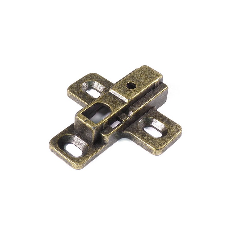 Prowadnik do zawiasów puszkowych 4000-4200 złoto antyczne