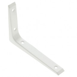 Wspornik półki aluminiowy biały 200x300mm mod. 4