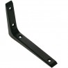 Wspornik półki aluminiowy czarny 200x300mm mod. 4